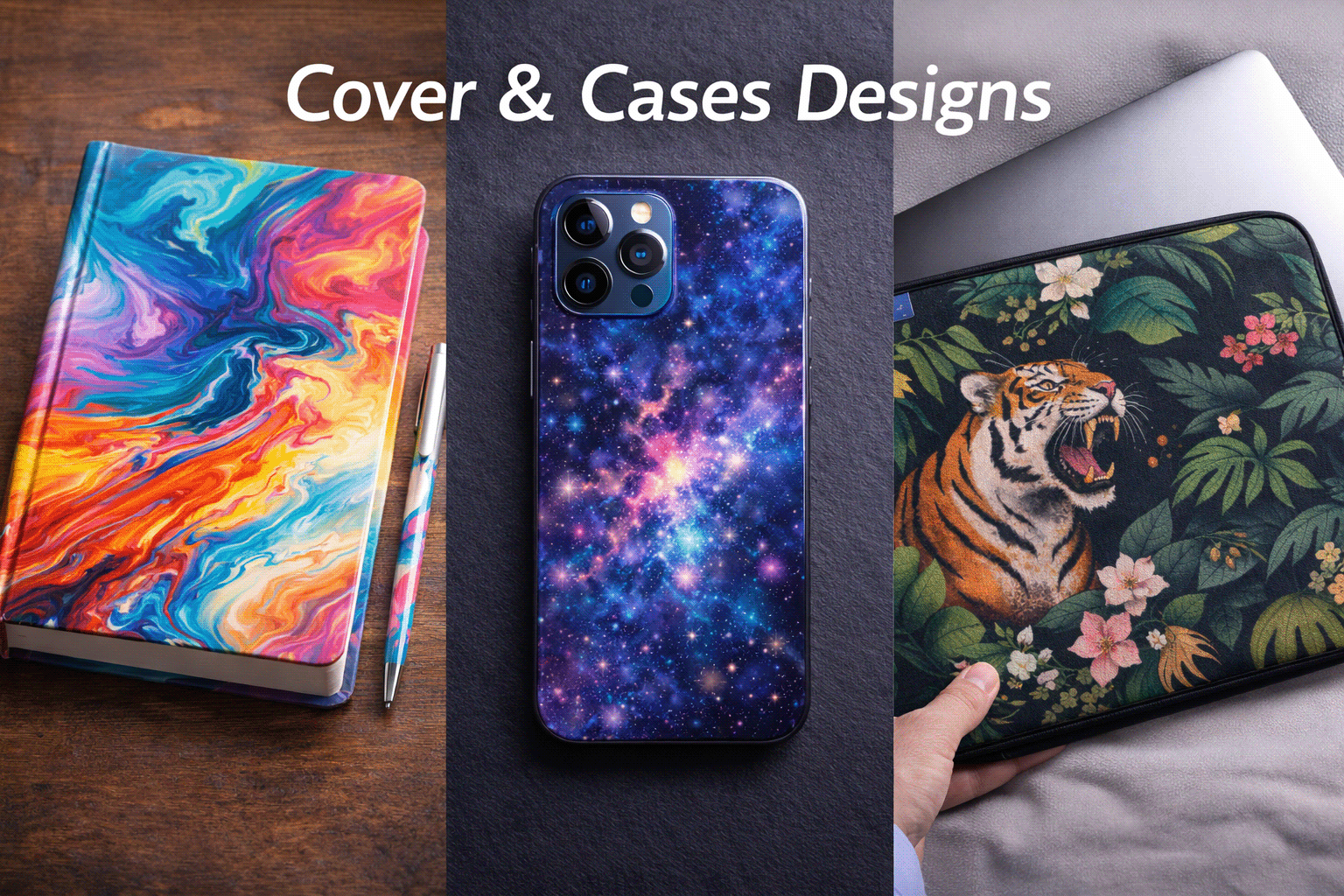 Cases and Cover Designs | Creative Packaging and Cover Design Portfolio