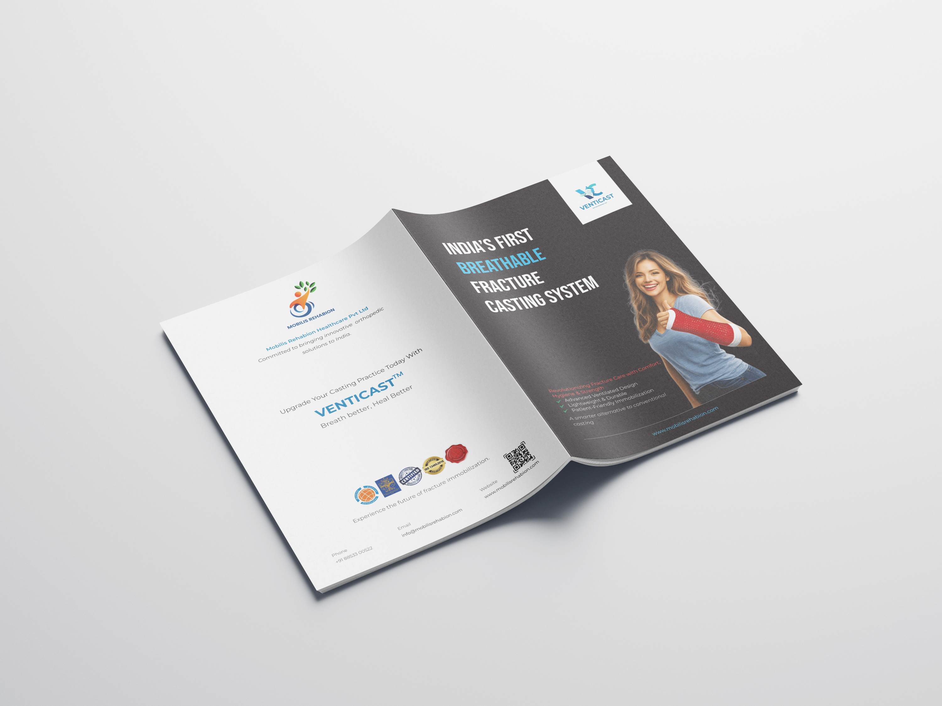 VENTICAST Product Brochure Design