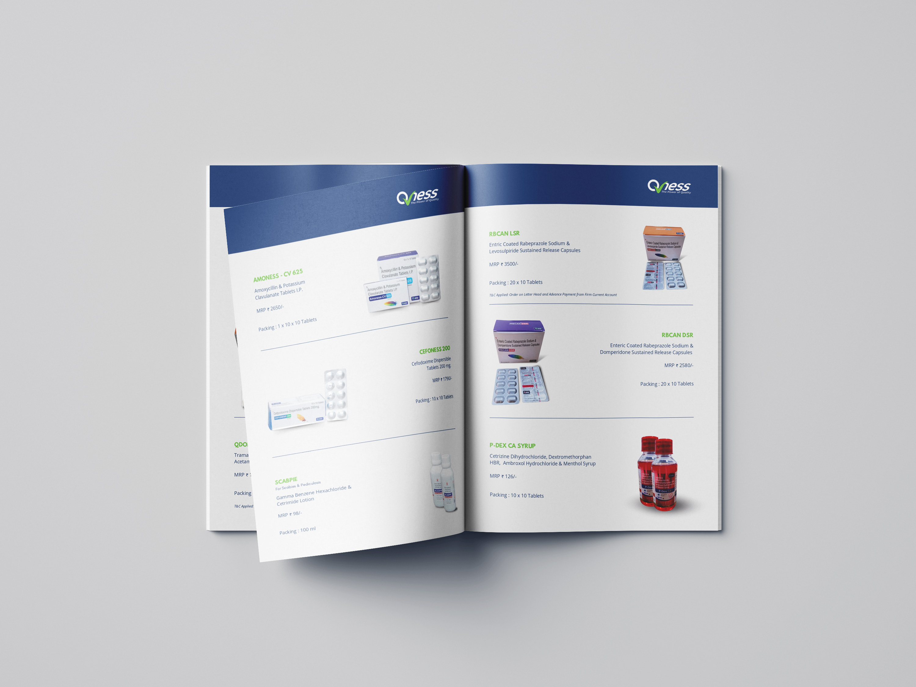 Qness Pharmaceuticals Product Catalogue