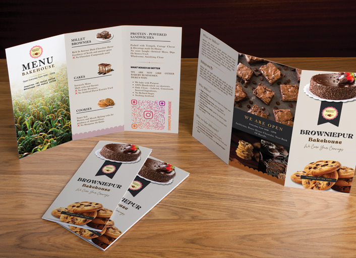 Browniepur Bakehouse Healthy Bakery and Millet Product Catalogue