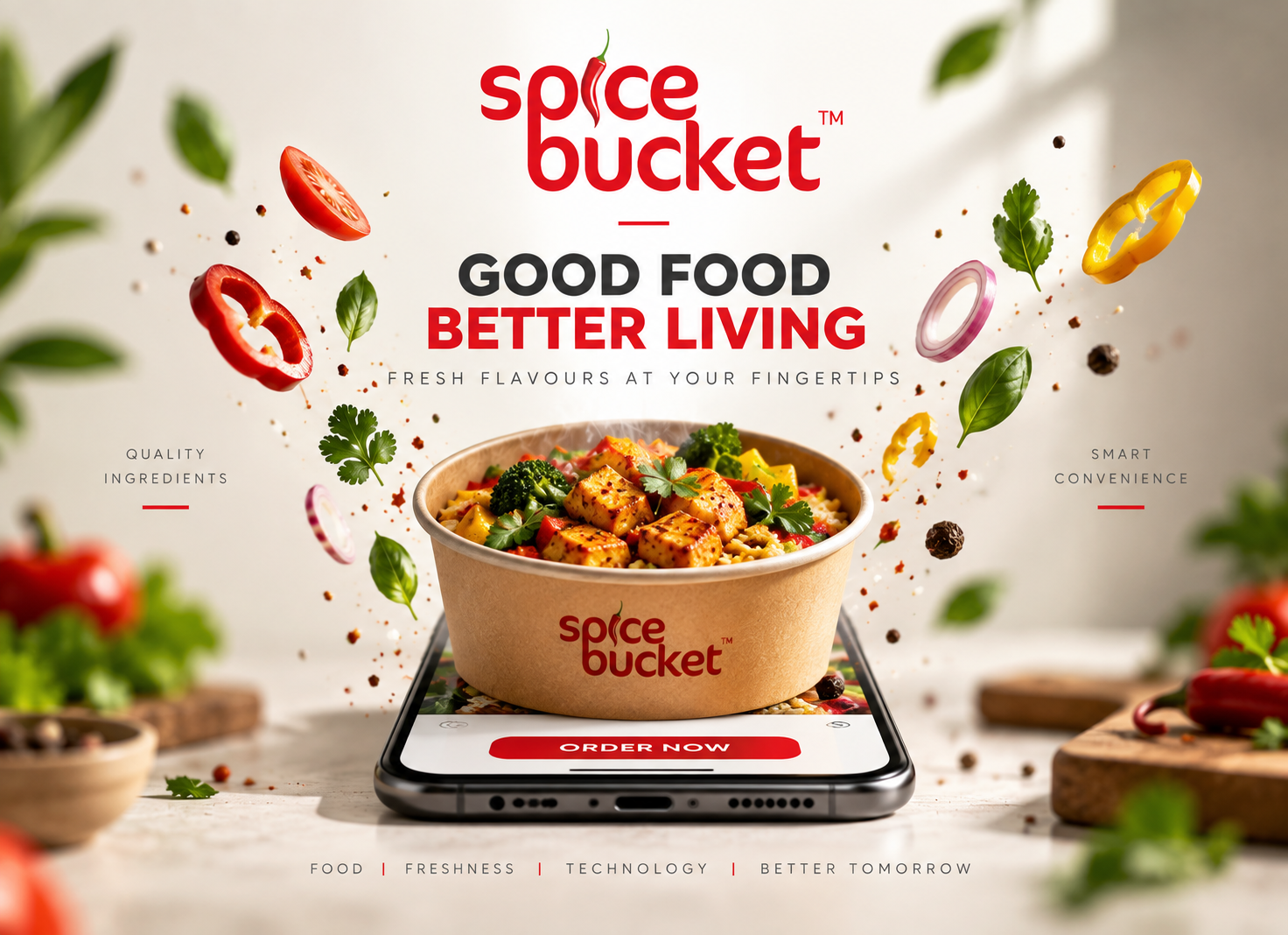 Spicebucket — Logo Animation & Motion Graphics