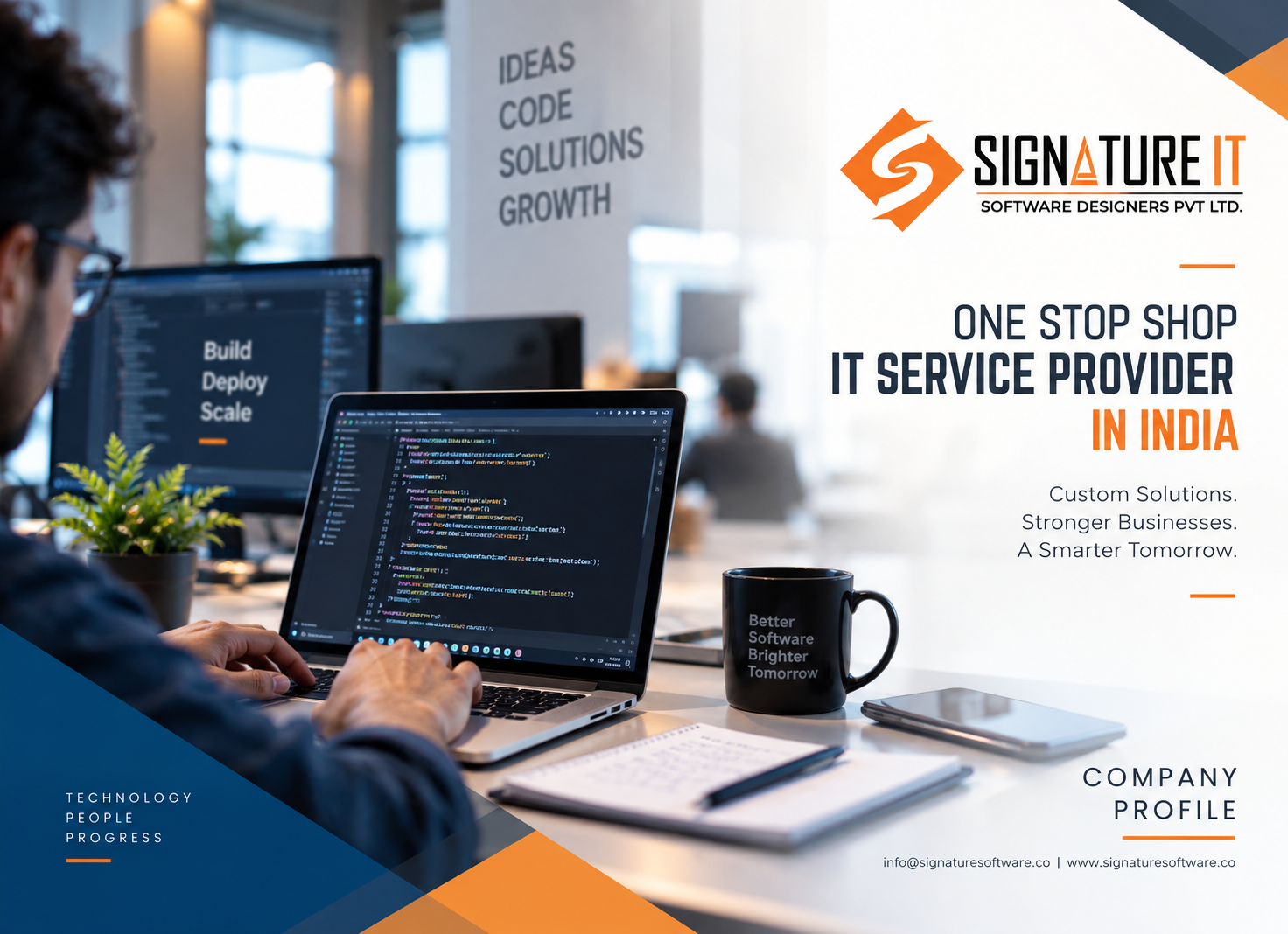 Signature IT — Company Profile Design