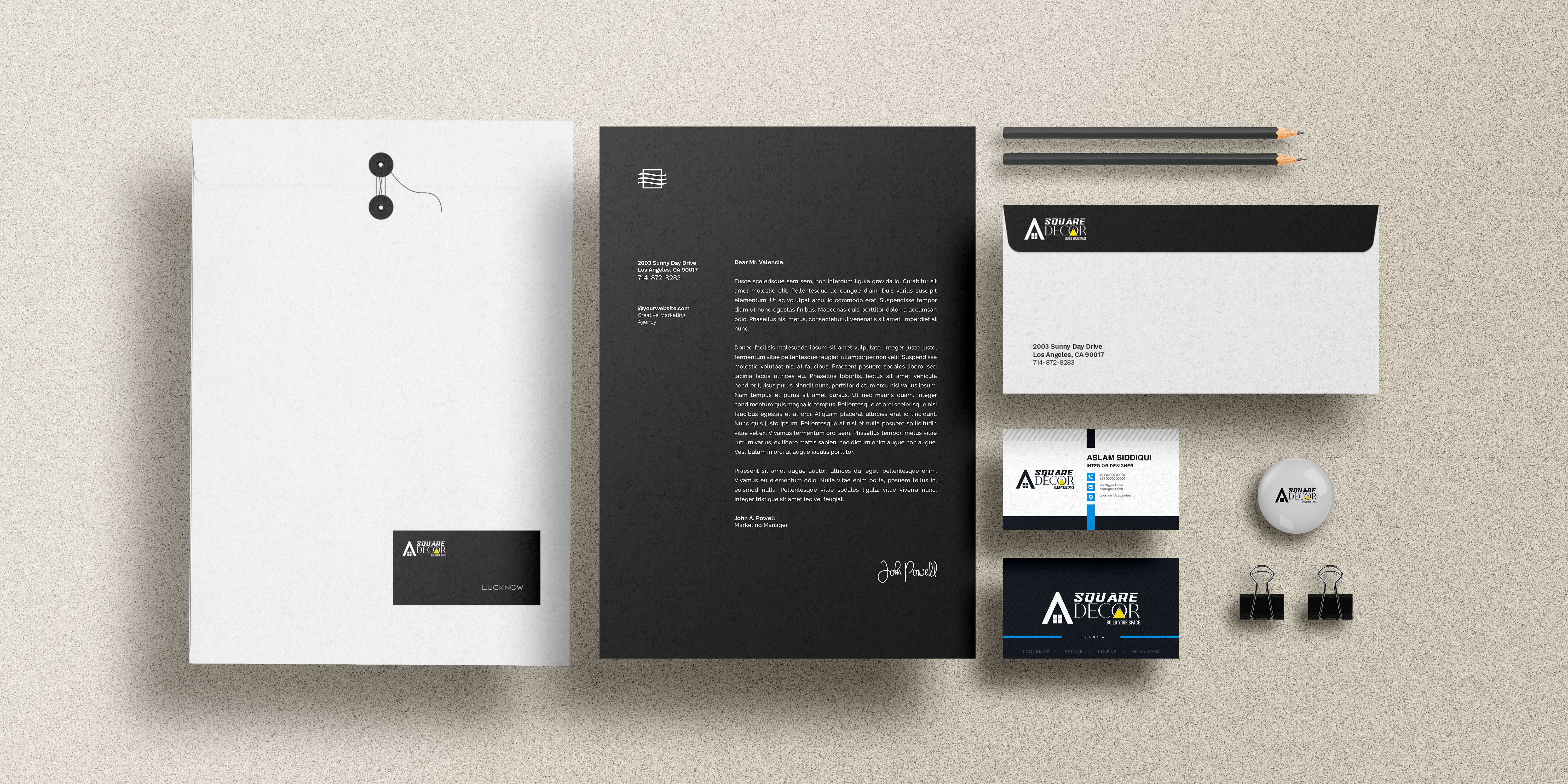 Business & Corporate Stationery | Professional Branding Portfolio