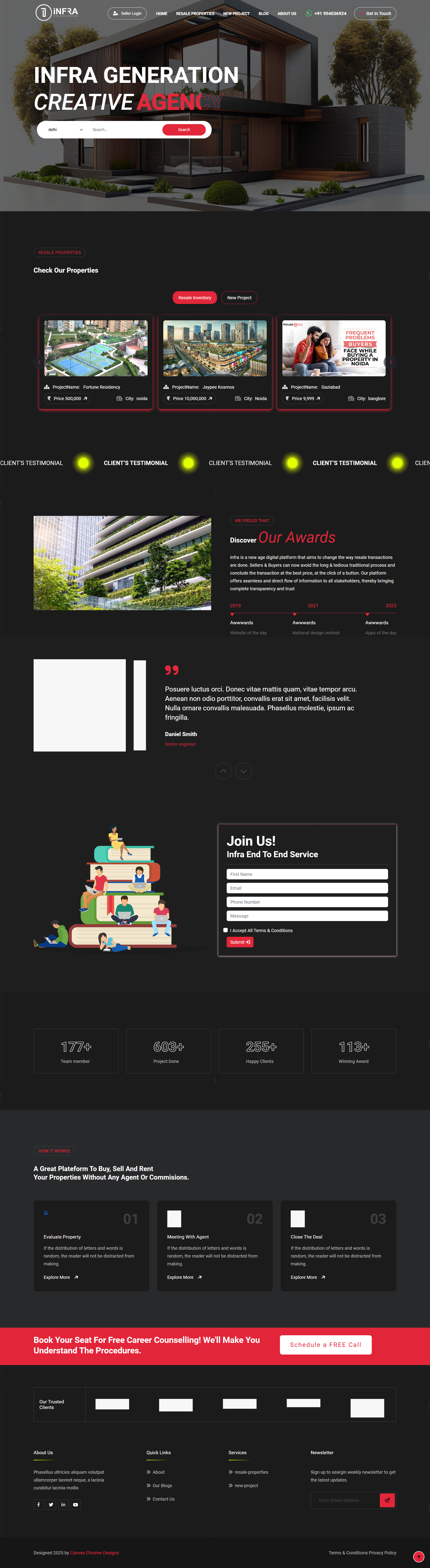 Website Design and Development | Modern Web Portfolio