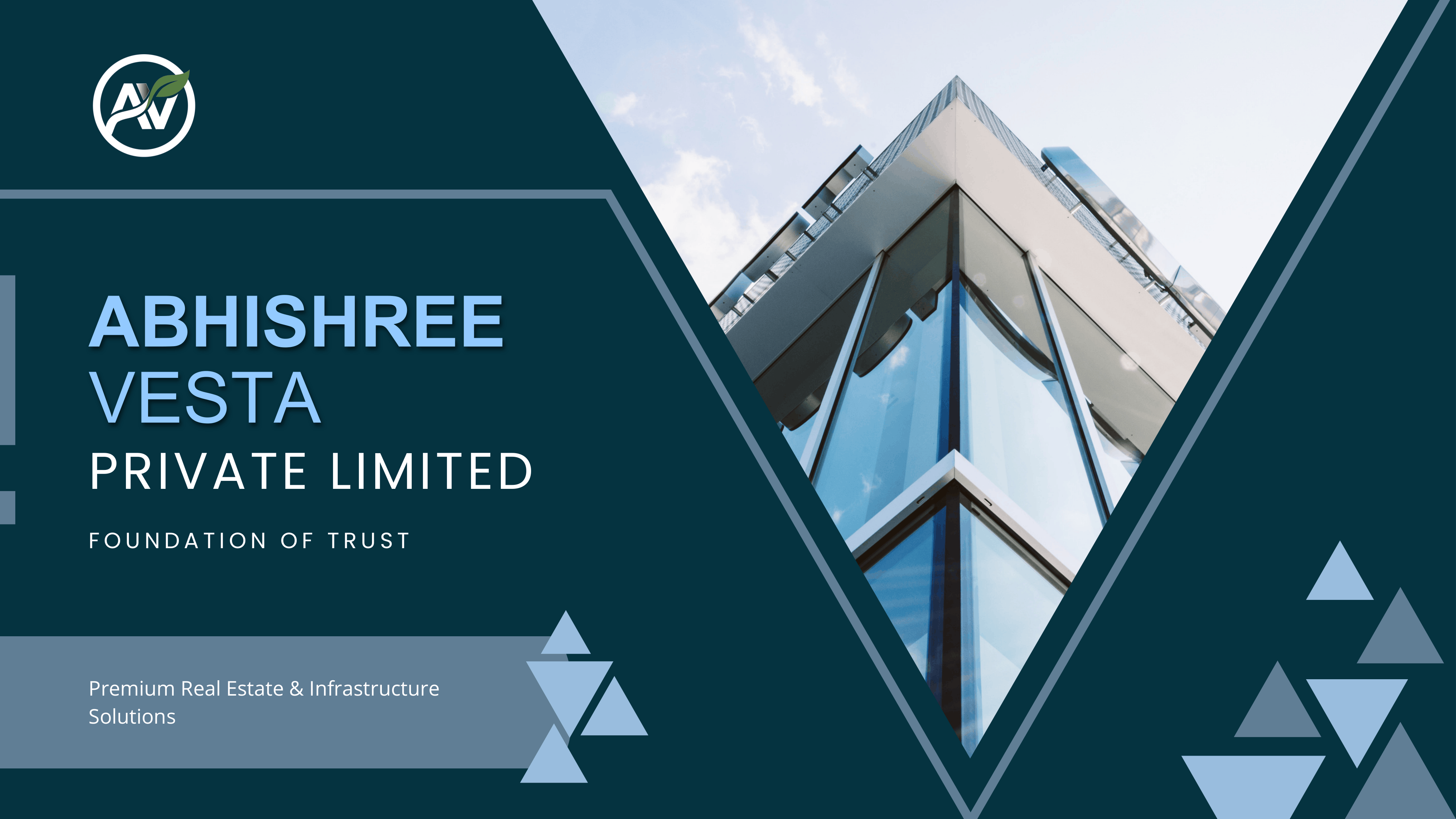 Corporate Company Profile Design for AbhiShree Vesta