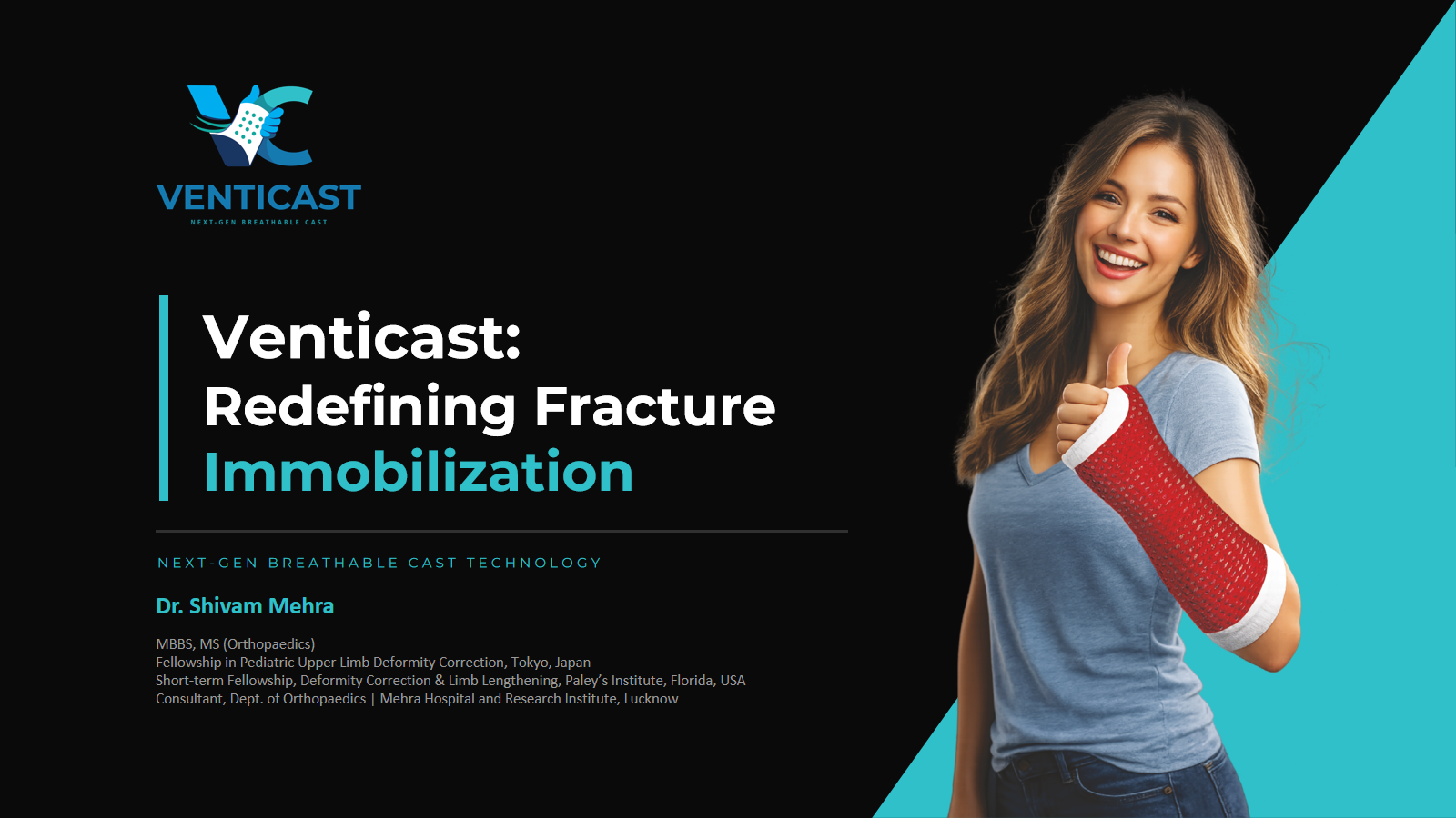 Venticast Conference Promotion Presentation Design