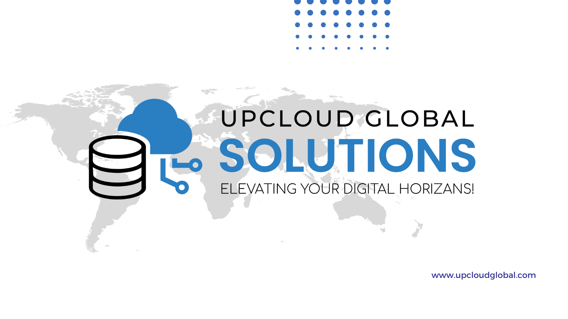 UpCloud Global Solutions Company Profile Design