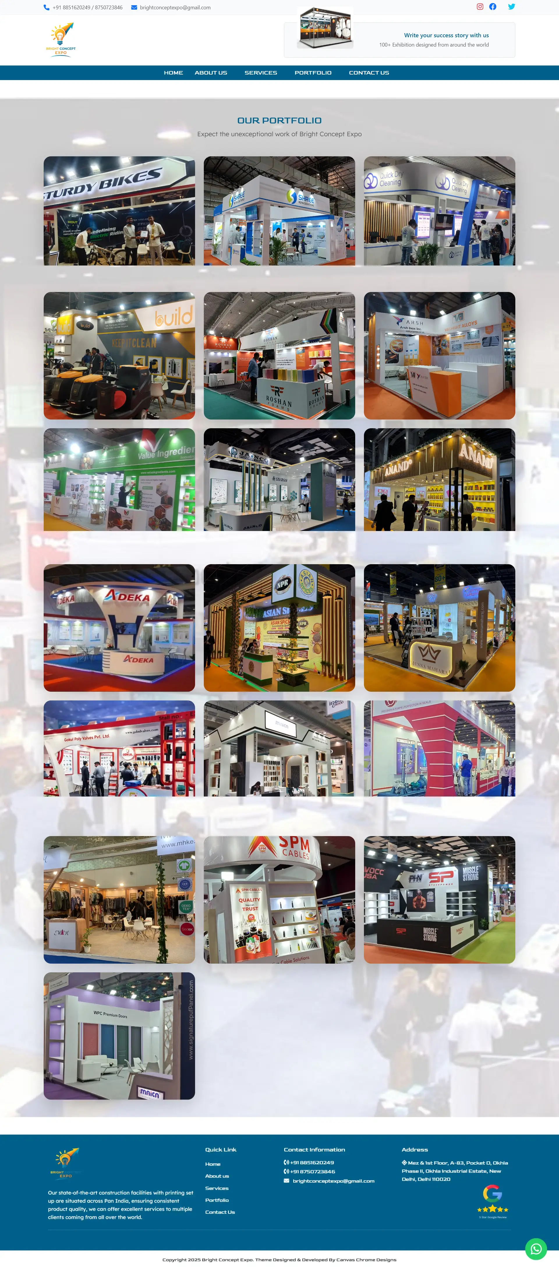 Bright Concept Expo — Exhibition Design & Build Website