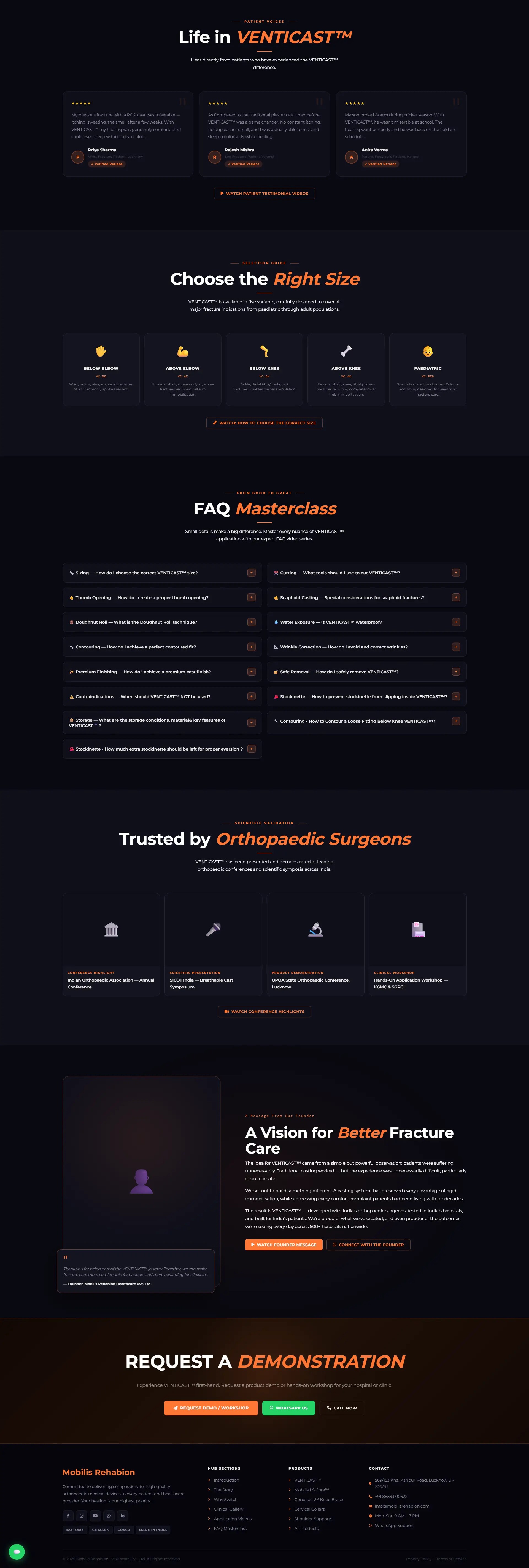 Mobilis Rehabion — Orthopedic Healthcare Corporate Website