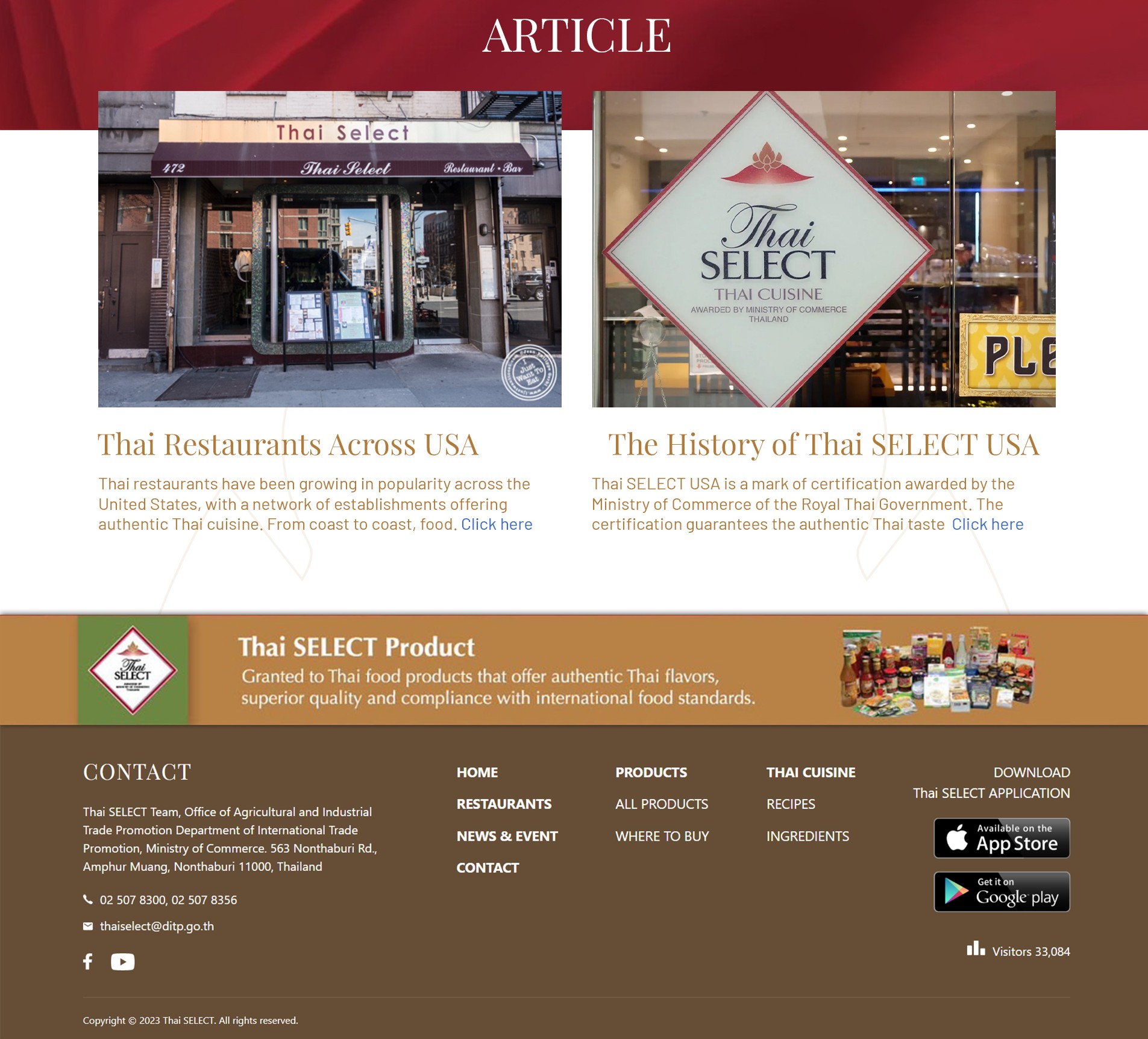 Thai SELECT Midwest — Thai Culinary Excellence Platform