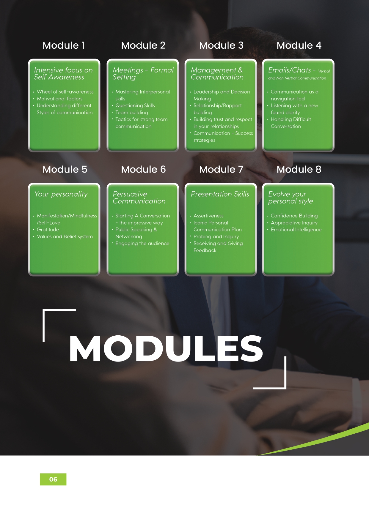 Communication & Interpersonal Skills Excellence Program Brochure