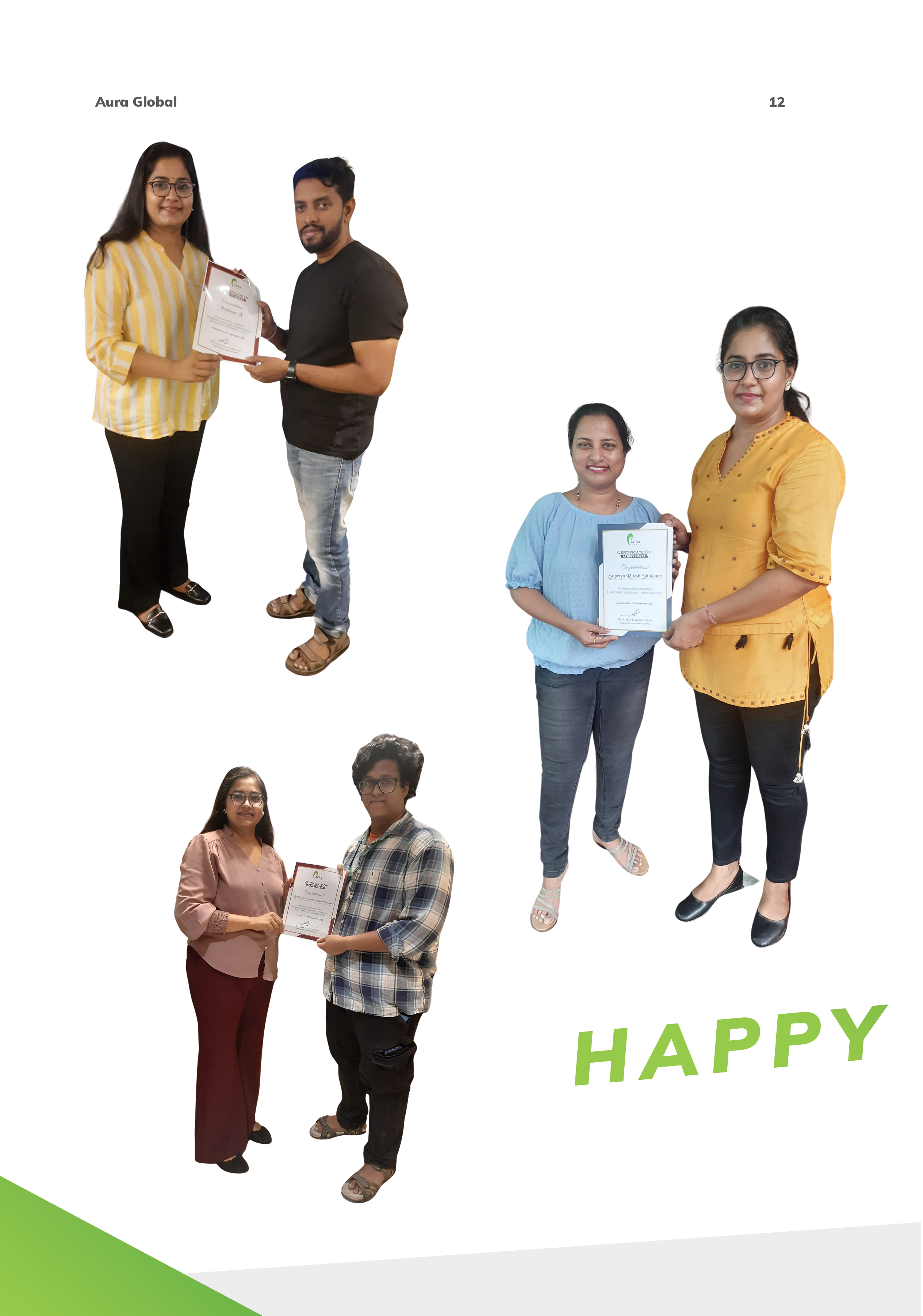 AURA Global Training & Consulting — Corporate Brochure