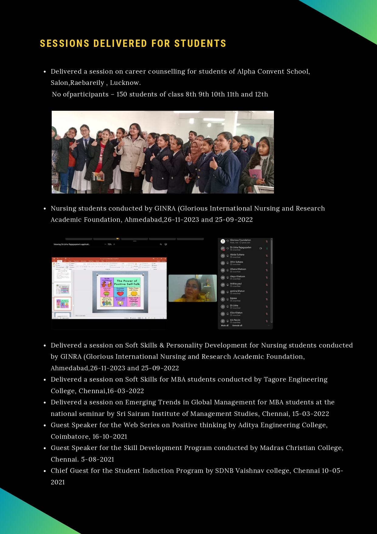 AURA Global — Sessions for Teachers: Enduring Educational Excellence