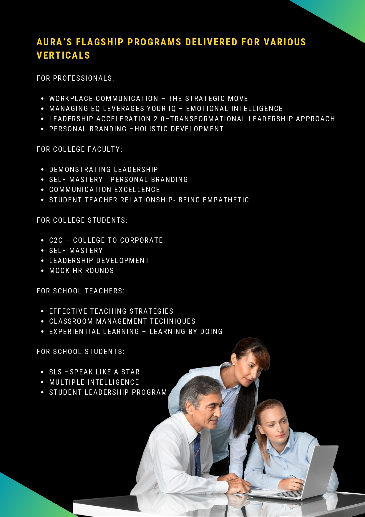 AURA Global — Sessions for Teachers: Enduring Educational Excellence