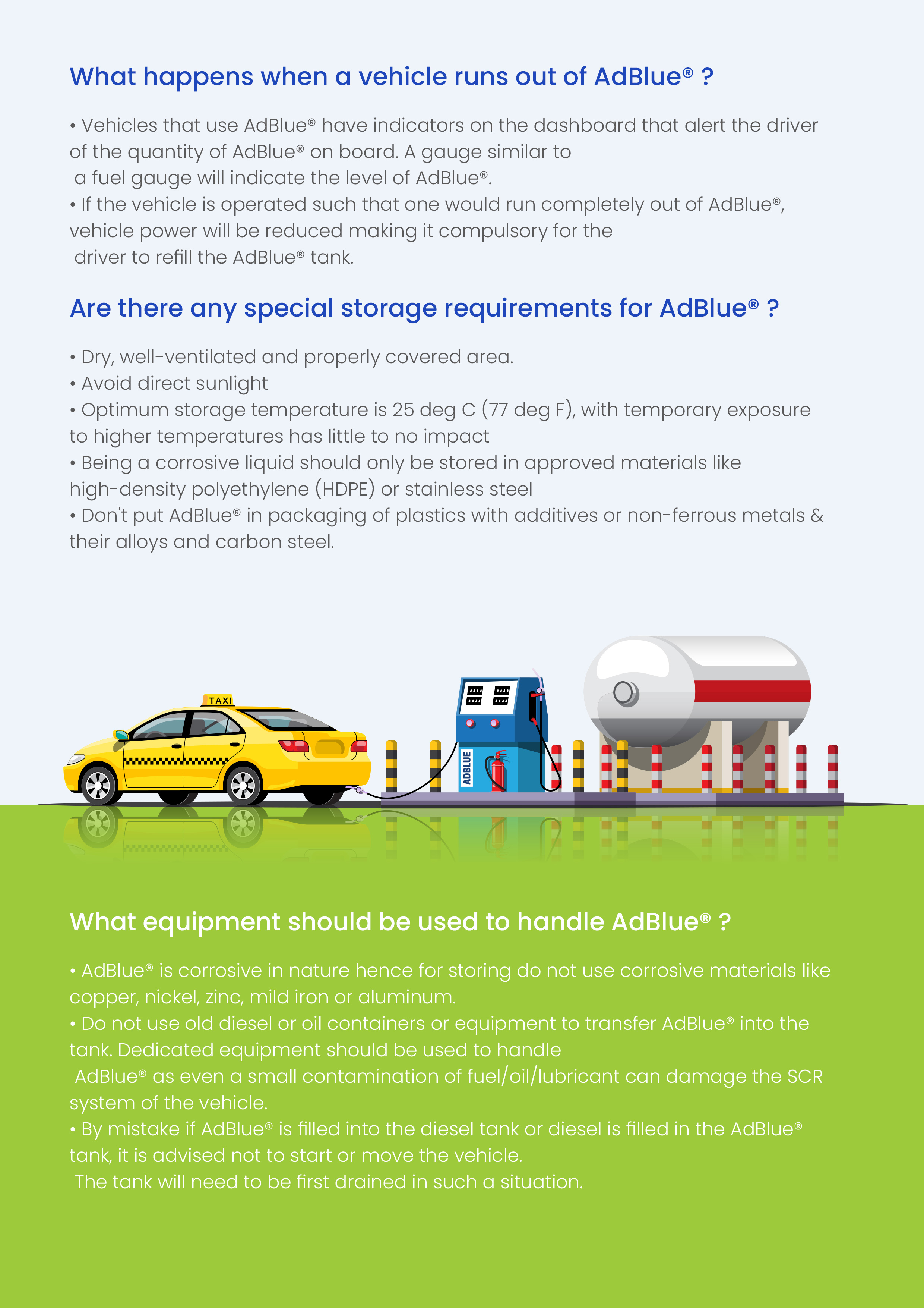 Aasma AdBlue — Product Brochure Design