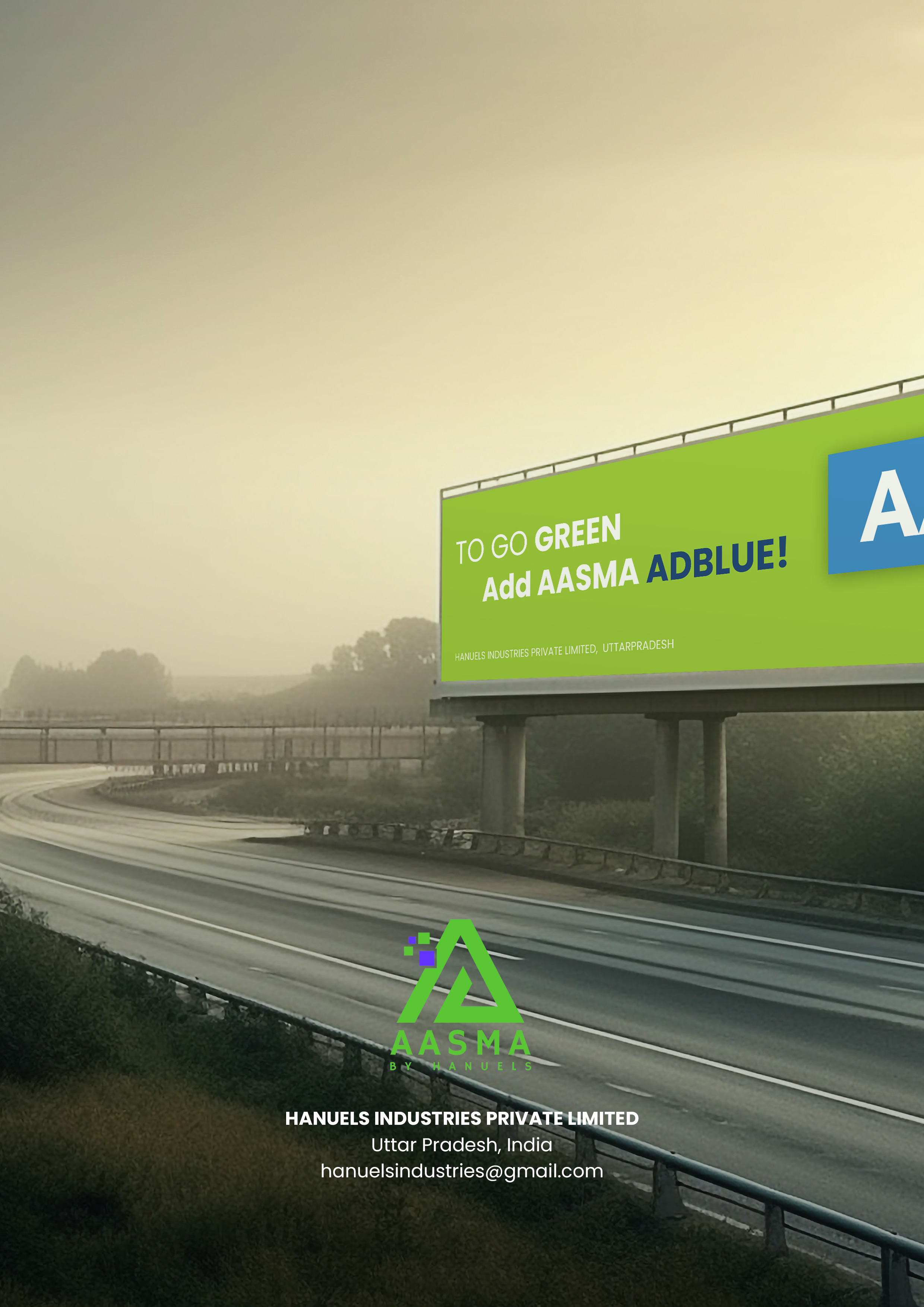 Aasma AdBlue — Product Brochure Design
