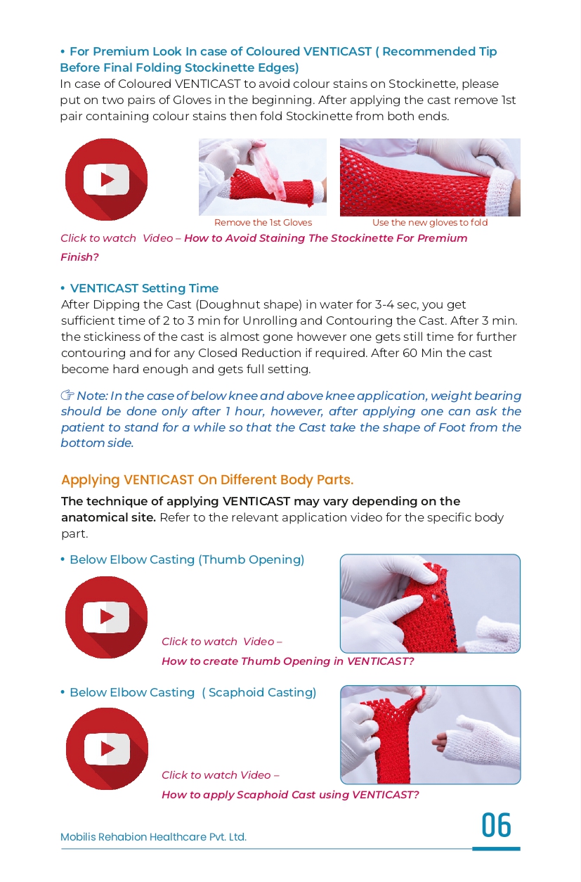 VENTICAST™ — Clinical Instruction Manual