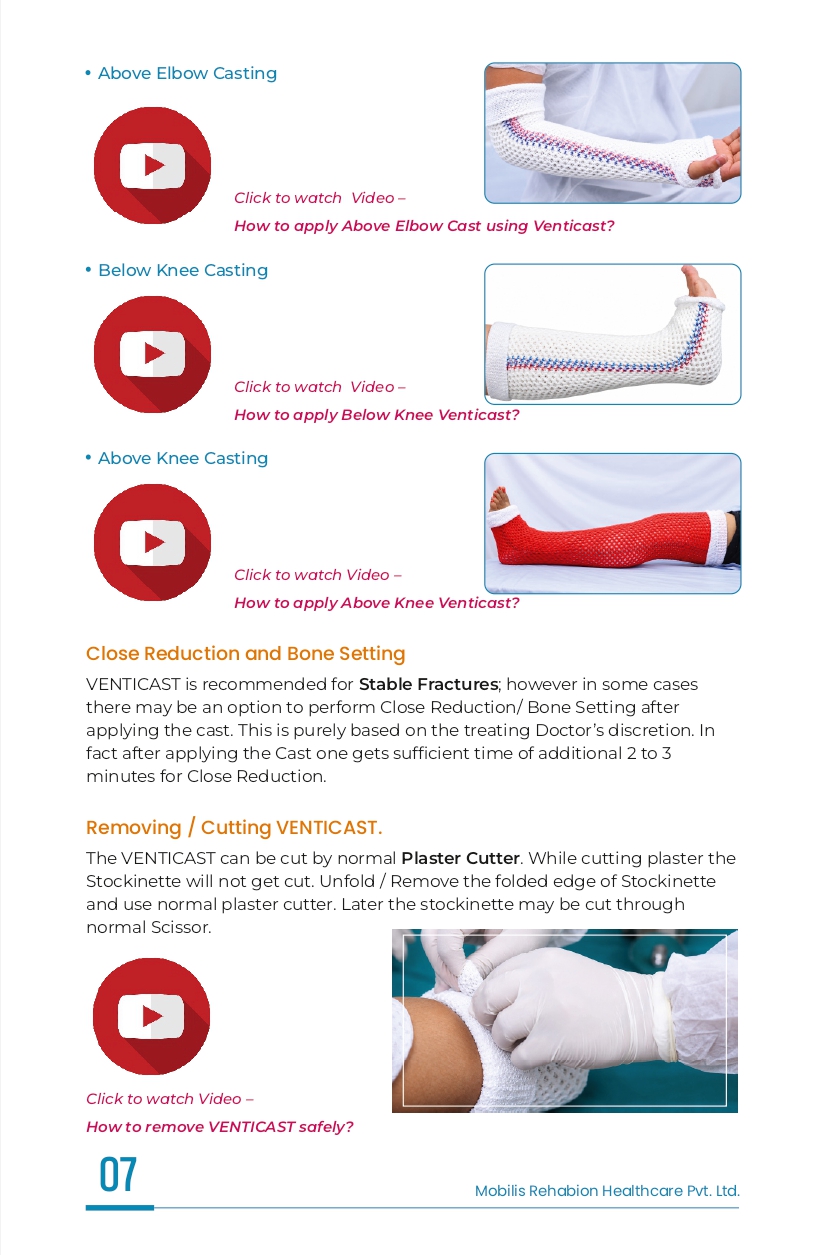 VENTICAST™ — Clinical Instruction Manual
